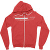 sarcastic comment loading Zipper Hoodie