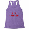 Red Sparrow Racerback Tank