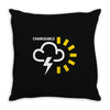 weather forecast symbol Throw Pillow