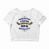 papa   vater   opa Crop Top