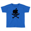 apple skull Toddler T-shirt