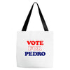 Vote For Pedro Tote Bags