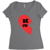 be fri Women's Triblend Scoop T-shirt