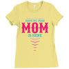 Have No Fear Mom Is Here Ladies Fitted T-Shirt