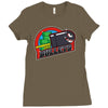 mushroom city bullets Ladies Fitted T-Shirt