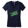 liked Women's V-Neck T-Shirt
