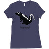 rat skunk Ladies Fitted T-Shirt