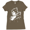 vegeta dragonball z Ladies Fitted T-Shirt