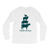 friends not food. Long Sleeve Shirts