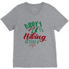 Daddy Hiking Buddy Mountains V-Neck Tee