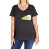 ice cream Ladies Curvy T-Shirt