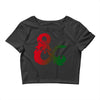 dungeons dragons logo Crop Top