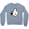 main de mickey Crewneck Sweatshirt