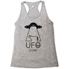 ufo zone Racerback Tank