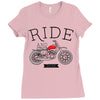 ride and shine Ladies Fitted T-Shirt