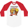 posh pizza (colab with rpadame) 3/4 Sleeve Shirt