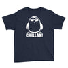 penguin chillax funny new Youth Tee