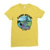 camp myah Ladies Fitted T-Shirt