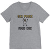 ski free and die V-Neck Tee