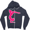 balerina Zipper Hoodie