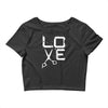 shear love Crop Top
