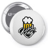 beer king Pin-back button