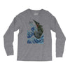 kaiju wave Long Sleeve Shirts