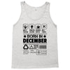 Born In December Tank Top