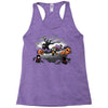 oblivious ninja trick or treat Racerback Tank