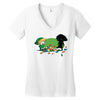 milled Women's V-Neck T-Shirt