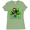santa claws Ladies Fitted T-Shirt