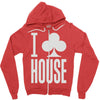 i club house Zipper Hoodie