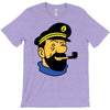 captain haddock tintin cartoon comic T-Shirt