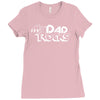 my dad rocks Ladies Fitted T-Shirt