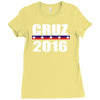cruz for president 2016 Ladies Fitted T-Shirt