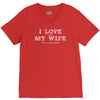 i love it when my wife lets me watch football V-Neck Tee