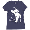 nico retro velvet underground in stock Ladies Fitted T-Shirt