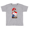 mario licking toad Toddler T-shirt