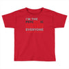 psychotic bowler Toddler T-shirt