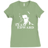 twilight pullover bella jacob edward film Ladies Fitted T-Shirt