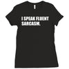 sarcasmo Ladies Fitted T-Shirt