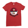 schrodinger ball Ladies Fitted T-Shirt