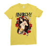 anarchy angel Ladies Fitted T-Shirt