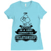 I Am Poodle Actually In A Very Commited Relationship Ladies Fitted T-Shirt