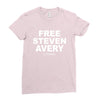 free steven avery Ladies Fitted T-Shirt
