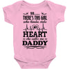 There's This Girl Who Stole My Heart She Calls Me Daddy Baby Bodysuit