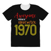 awesome since november 1970 All Over Women's T-shirt