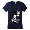 alcohol blanc Women's V-Neck T-Shirt