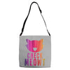 CHECK MEOWT CAT Adjustable Strap Totes