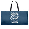 not like a regular mom i'm a cool mom Weekender Totes